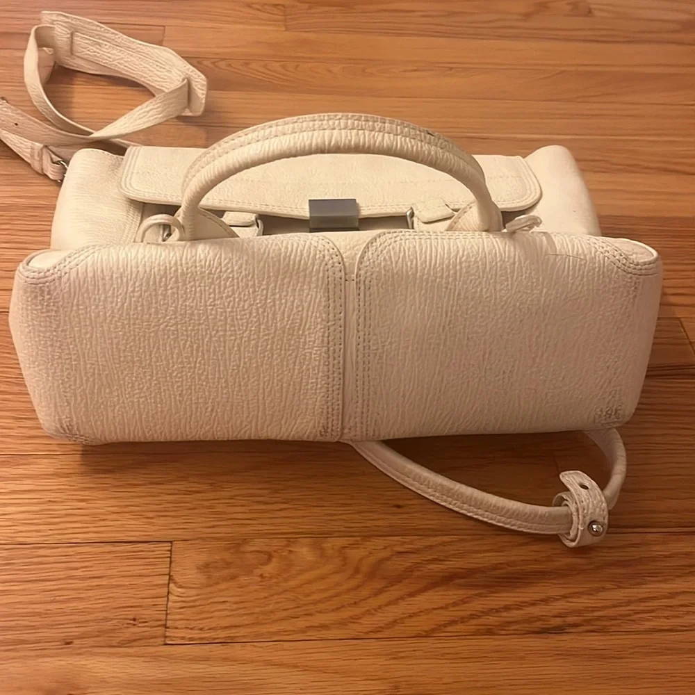 [3.1 Philip Lim] white leather Pashli Sachel - Picture 3 of 4